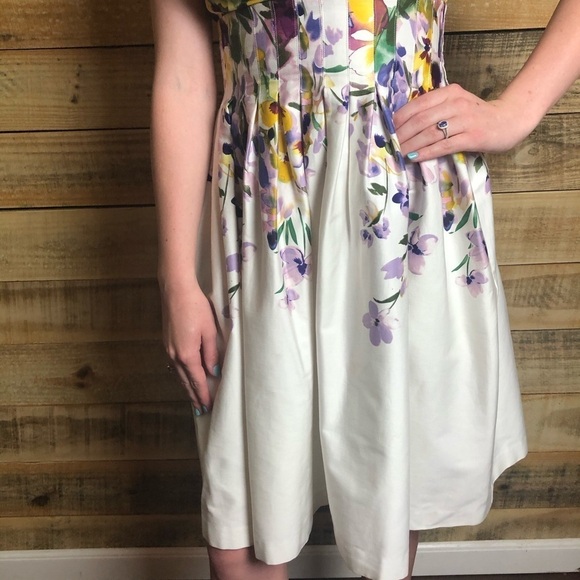 Eliza J, floral print dress - Picture 6 of 11